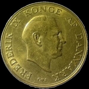 1 krone år 1947-1960 af Frederik IX