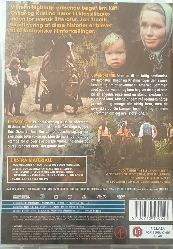 DVD klassikker Udvandrerne og Nybyggerne - Image 2