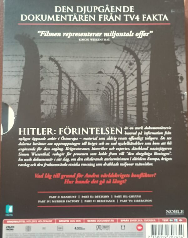 DVD Hitler Förintelsen - Image 2