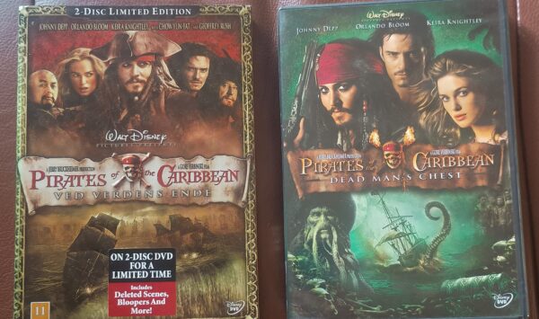 DVD Pirats of the Caribbean