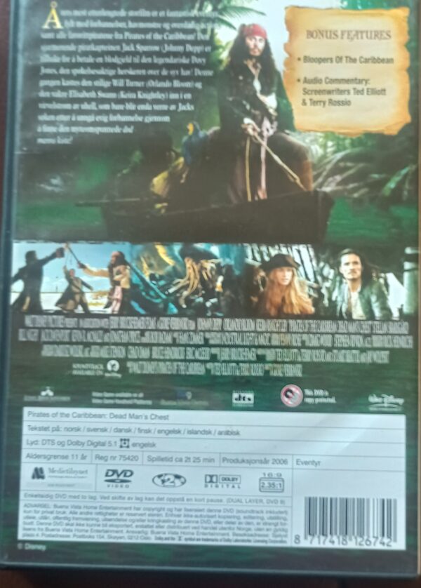 DVD Pirats of the Caribbean - Image 2